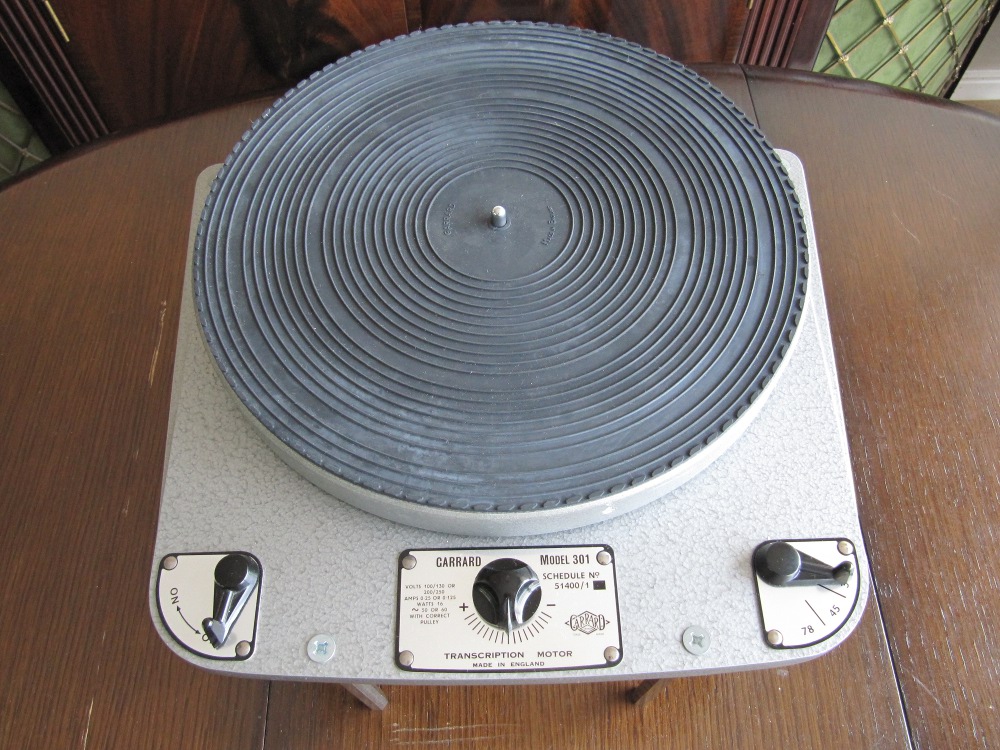 garrard 301 turntable service