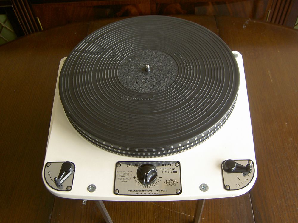 garrard 301 turntable weight scale